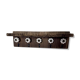 Wall-mounted key holder shelf | ceramic knobs | ceramic knobs