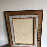 Oil on canvas still life bouquet of flowers