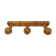 Hook 3 wooden hooks 35 cm