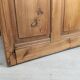 Striped pine office counter