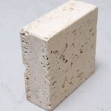 Fratelli Mannelli ashtray in travertine 1960s