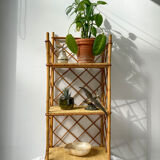 Rattan shelf, 1950