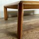 Vintage light wood coffee table from the 1960s