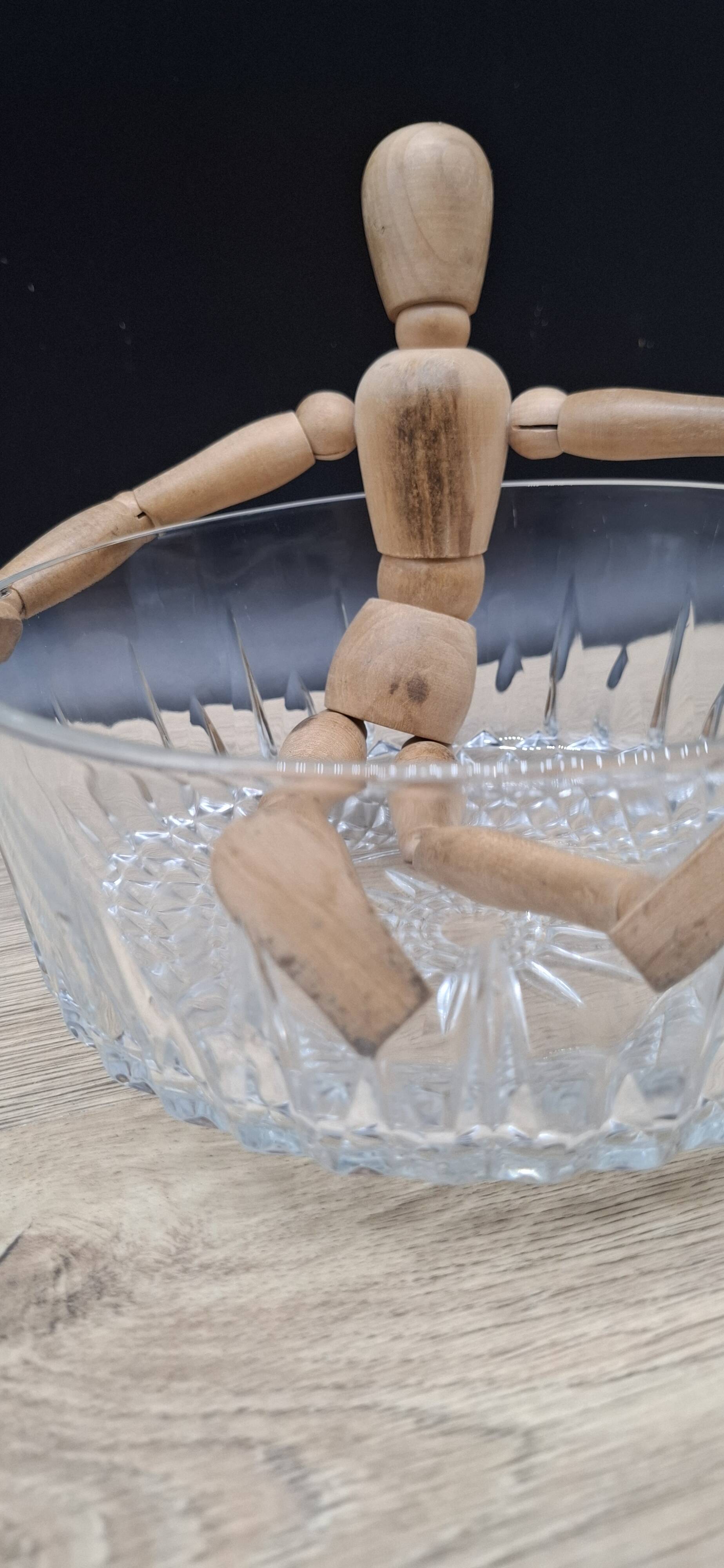 Arcoroc transparent salad bowl