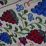 Hand-knotted rug, vintage Turkish rug 43x182 cm