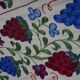 Hand-knotted rug, vintage Turkish rug 43x182 cm