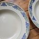 Set of 7 soup plates n°64 Moulin des Loups et Hamage