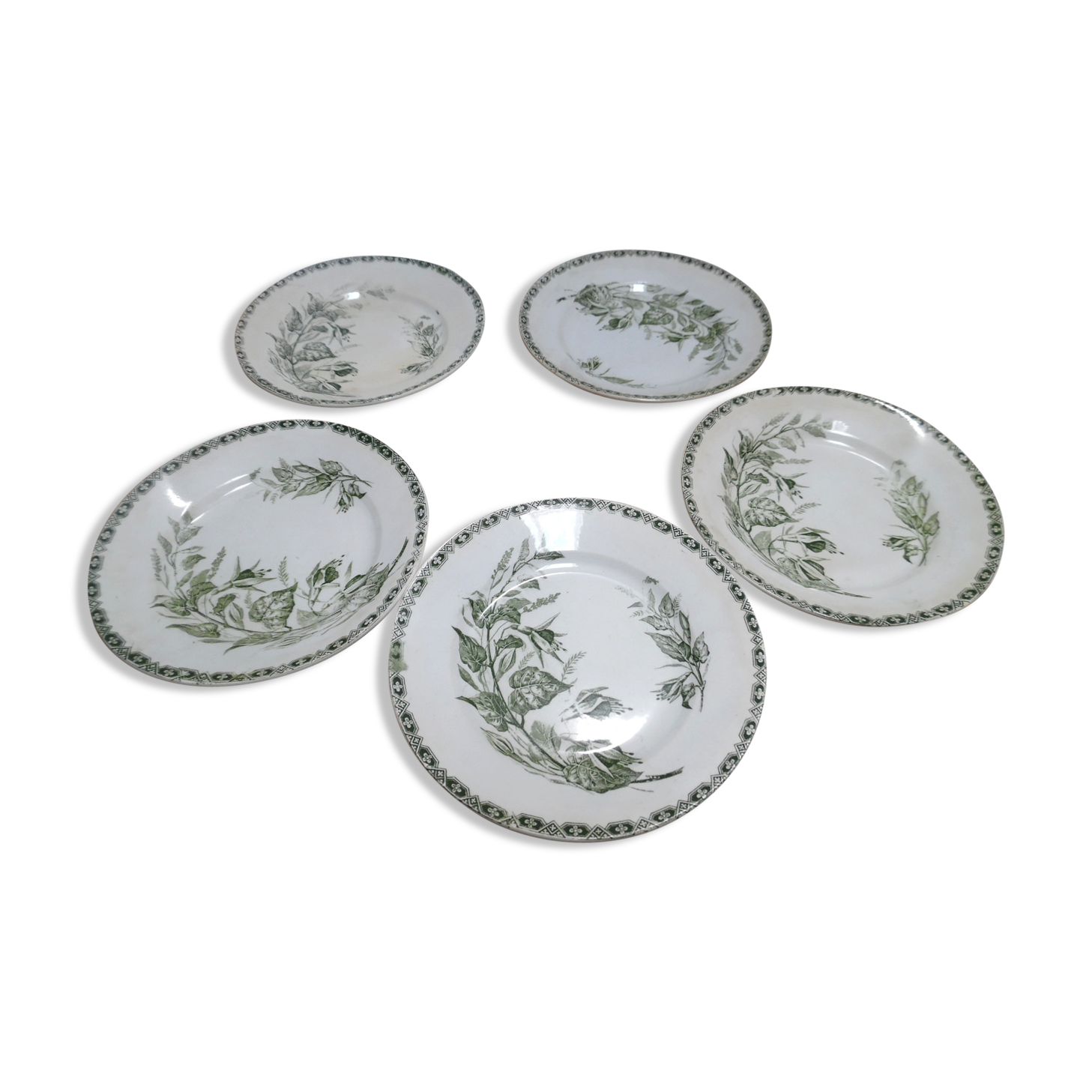 5 plates flat land of iron