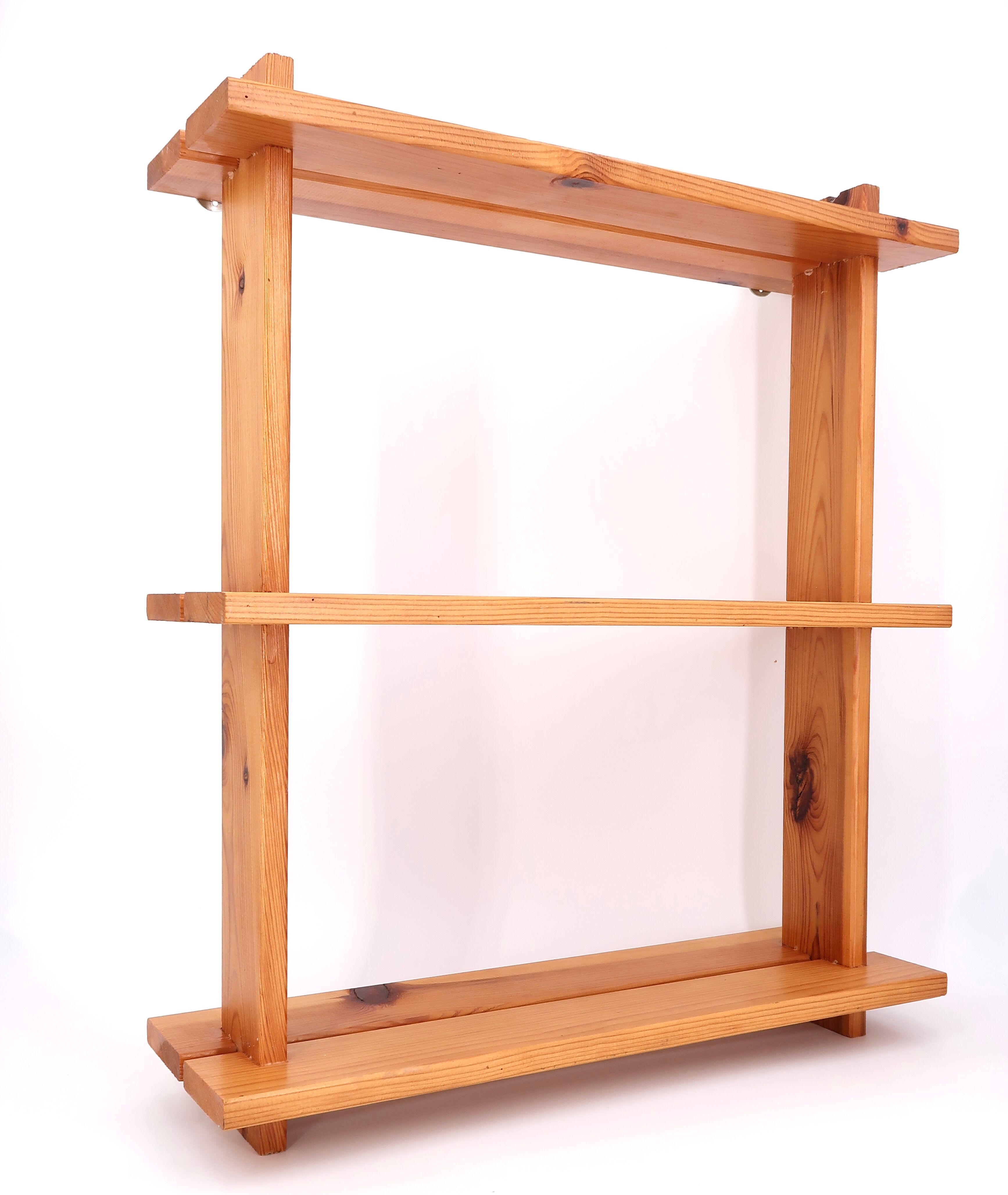 Pine wall shelf Maison Regain, 70s