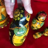 Old Russian nesting dolls