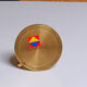 Solid brass candlestick by Sigurd Persson Sweden around 1960