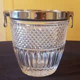 Crystal champagne bucket.