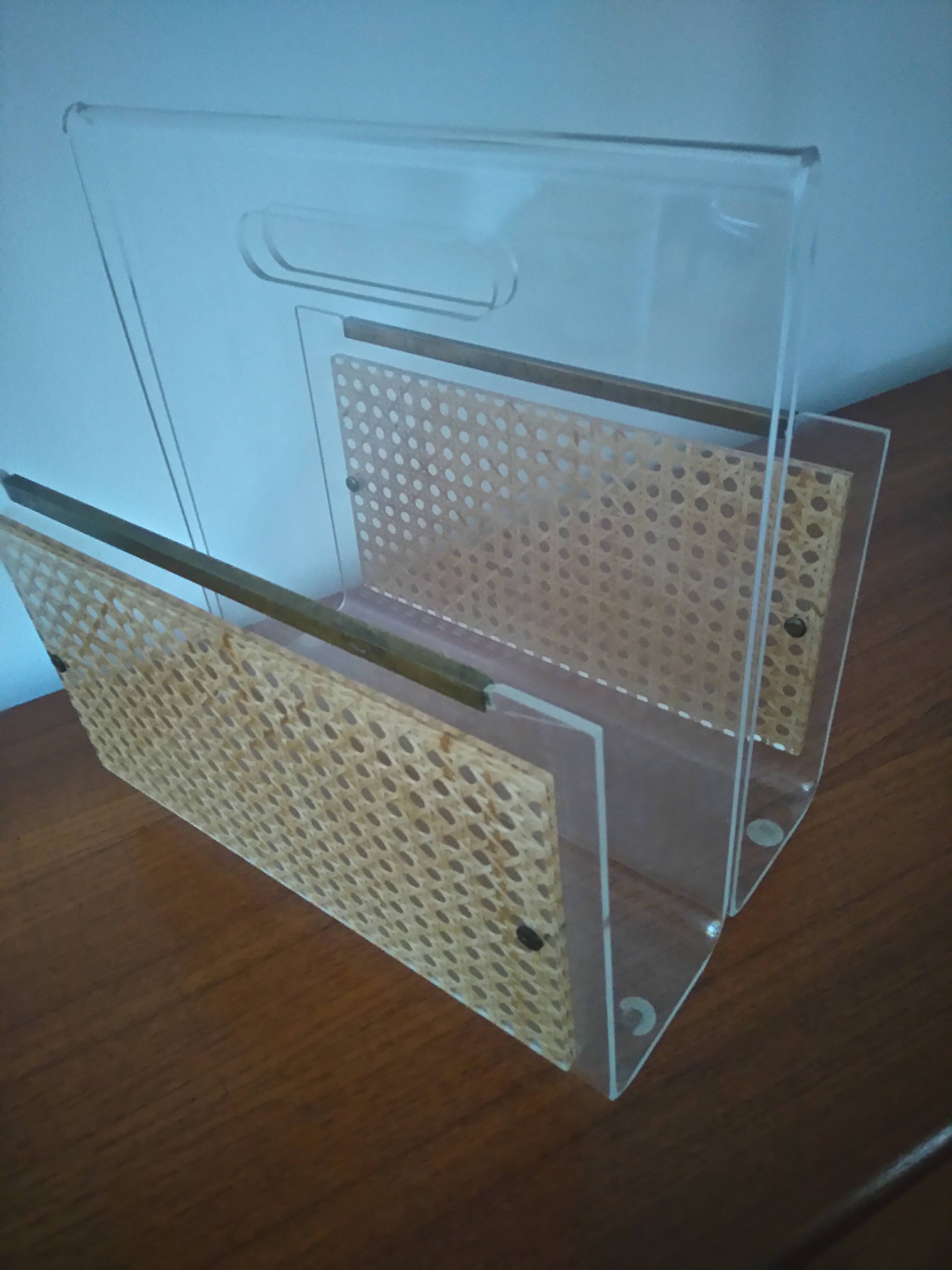 Revised door in plexiglass and cannage year 70