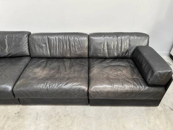 XXL modular De Sede DS76 sofa / daybed, Swiss design 1970s