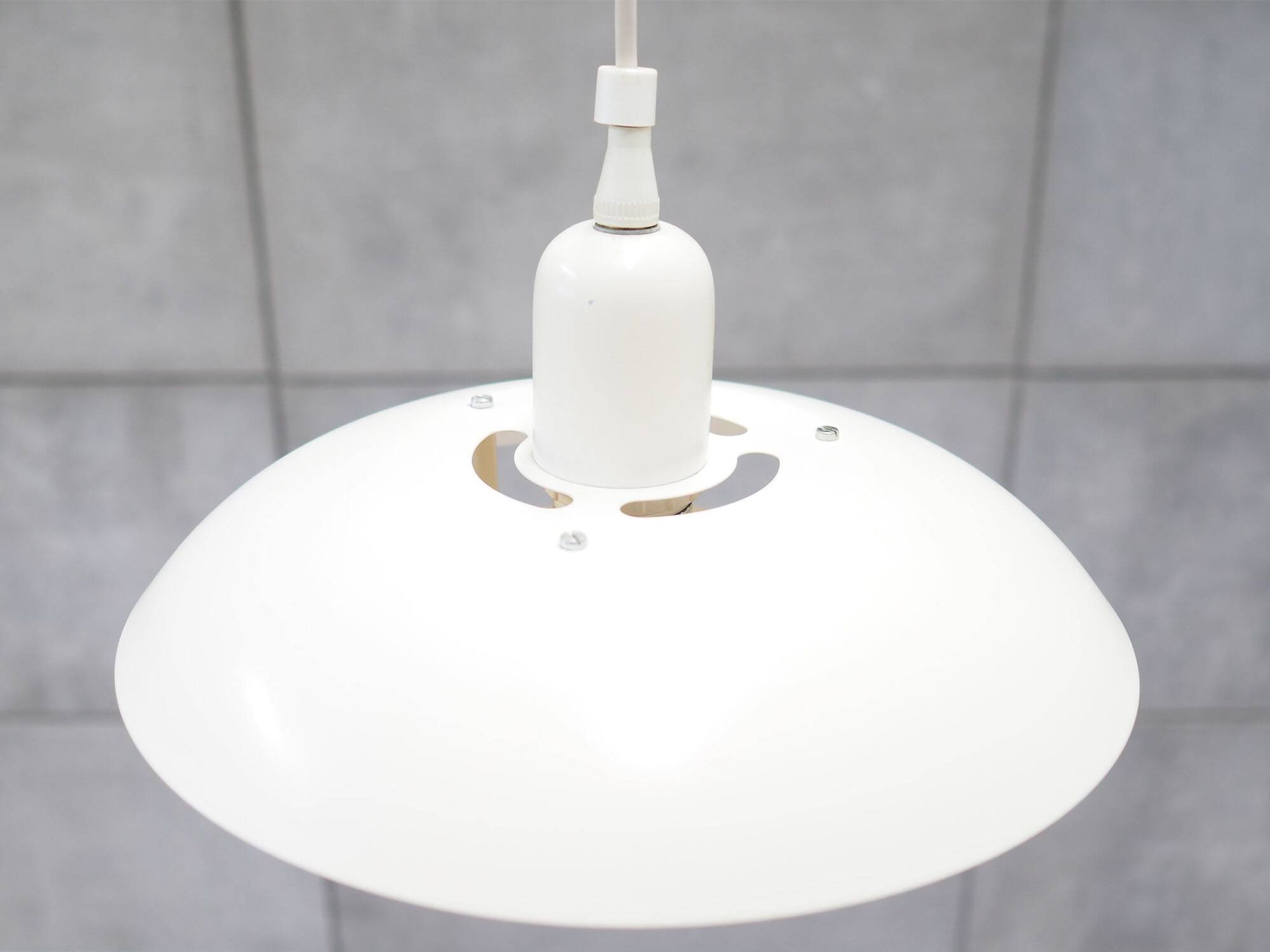 Lampe suspendue, design danois, années 1970, production : Danemark