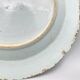Blue and white porcelain dish China XVlllth pagoda decoration