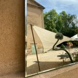 Vintage beveled mirror