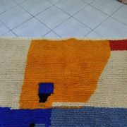 Traditional handmade pure wool rug, size 150 x 250 cm