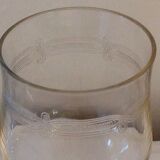 Old glasses, liqueur glasses engraved