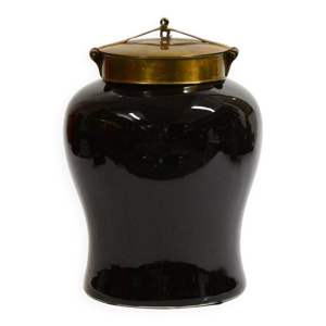 pot à condiments noir