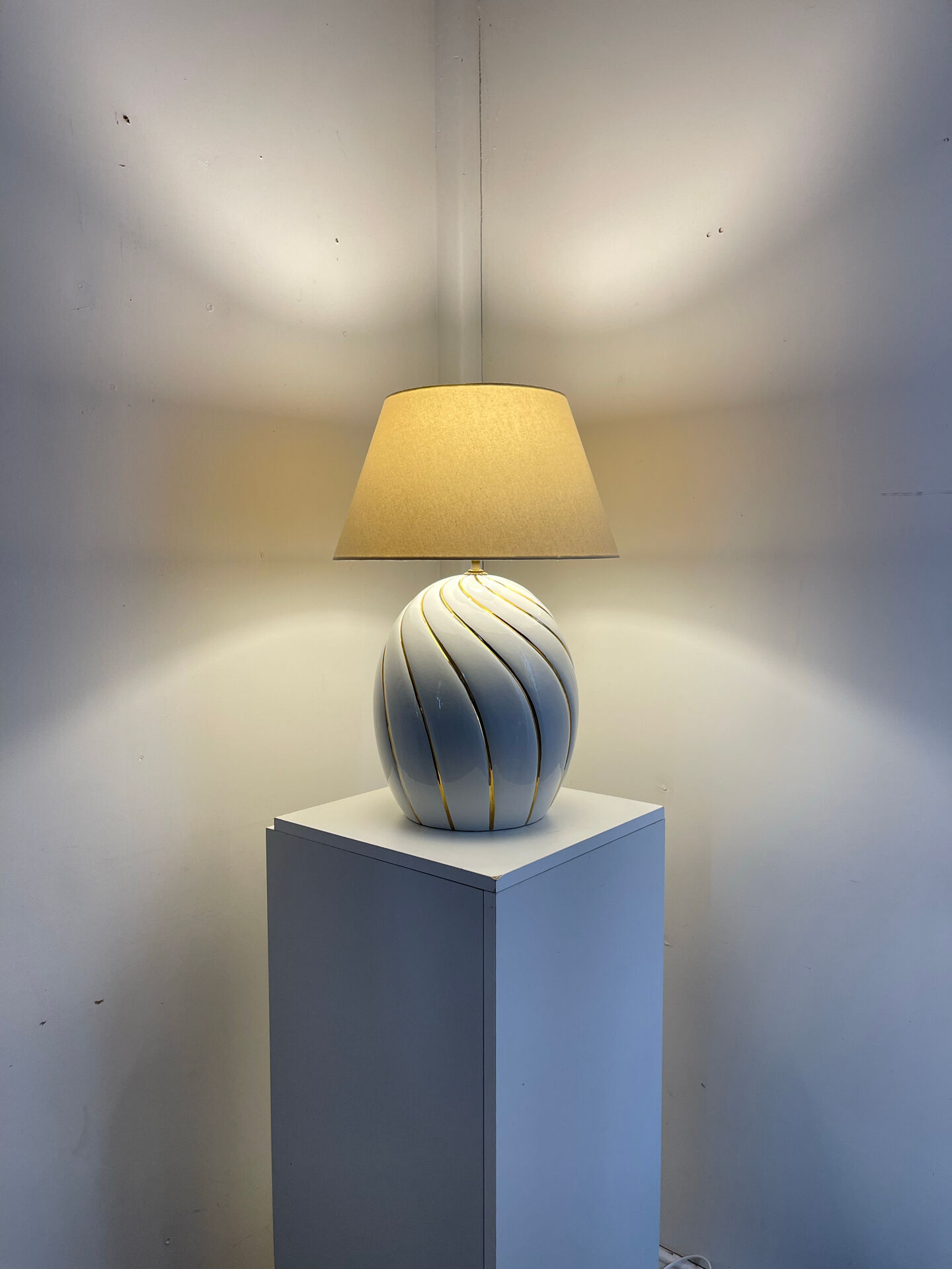 Lampe en céramique Italie 1970