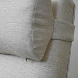 Vintage Scandinavian armchair with headrest