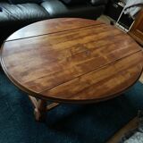 Solid oak coffee table