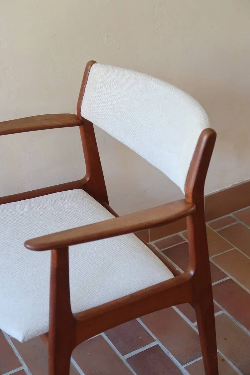 Vintage Scandinavian armchair in teak, 1960s