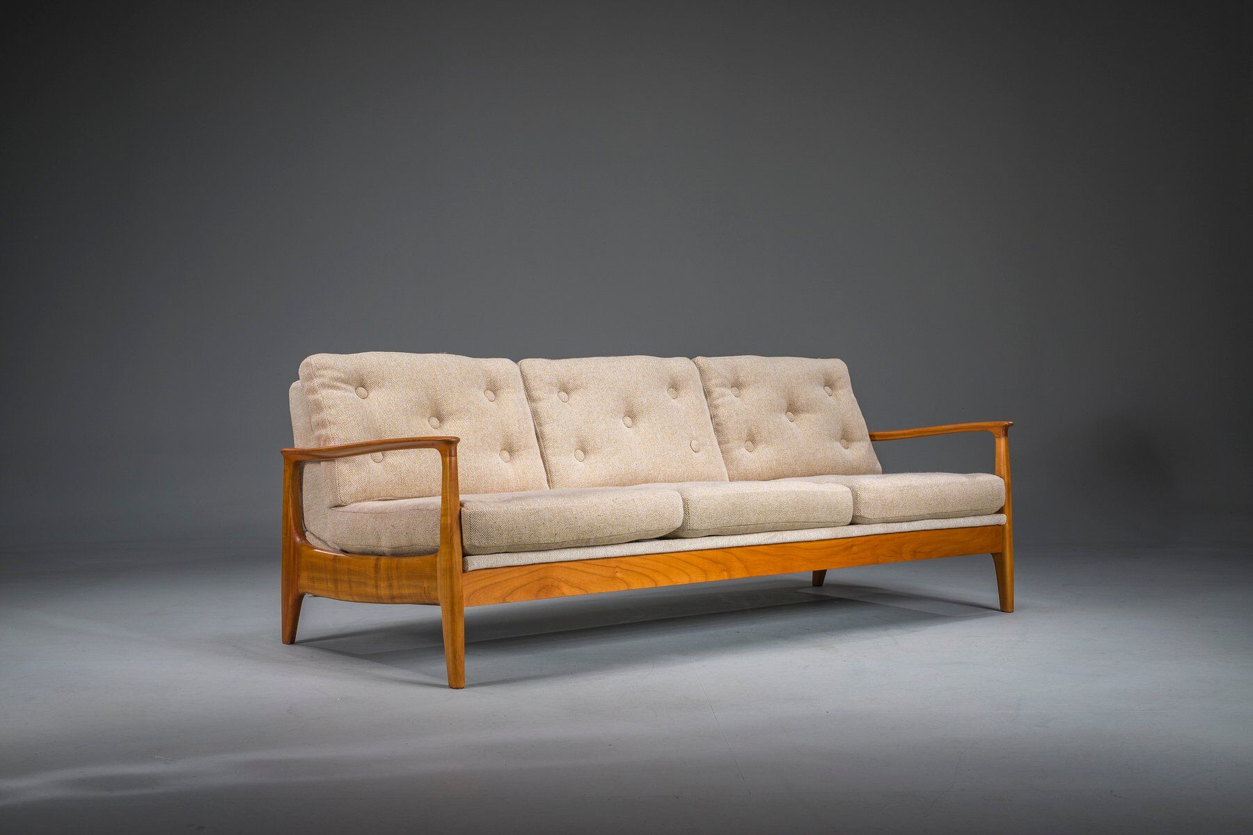 Sofa and chairs by Eugen Schmidt for Soloform, 1960s, set of 3