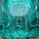 Old vintage design glass ashtray Pukeberg Kosta Boda