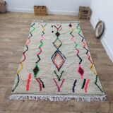 Handmade Berber wool mrirt rug 236 X 140 CM