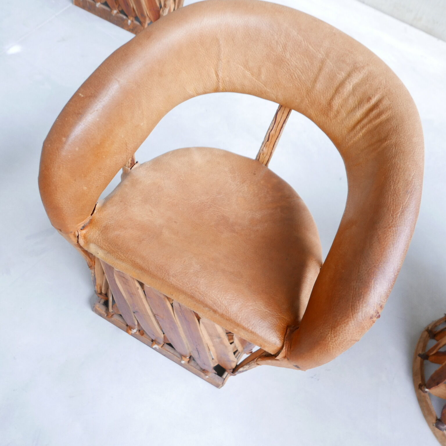 Set of Mid-Century Art Populaire Dining Chair and Table Set