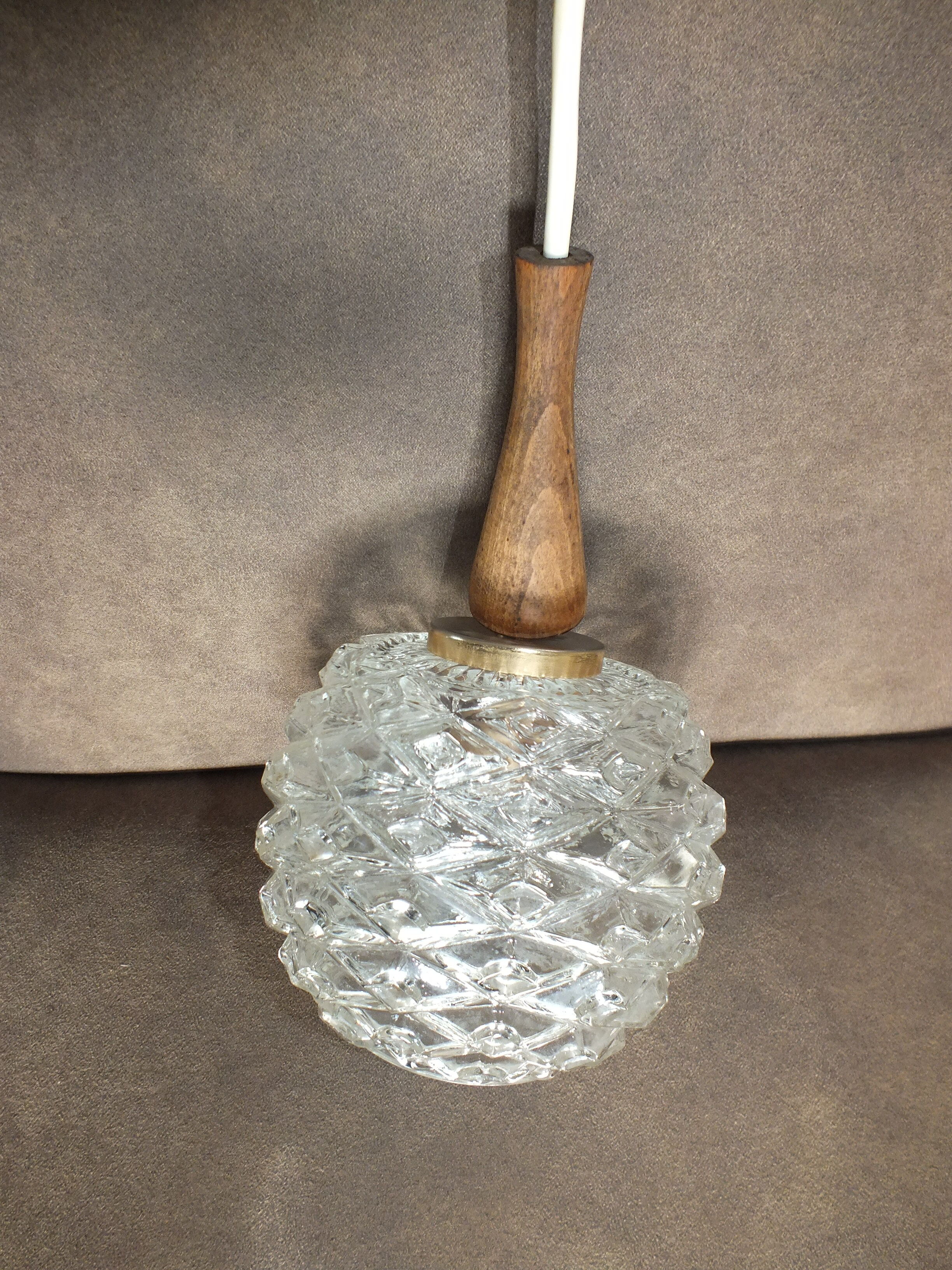 Vintage pendant lamp from the 60s Scandinavian style