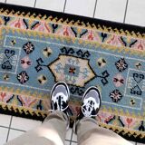 Carpet french soap 71cm x 128cm 1960s