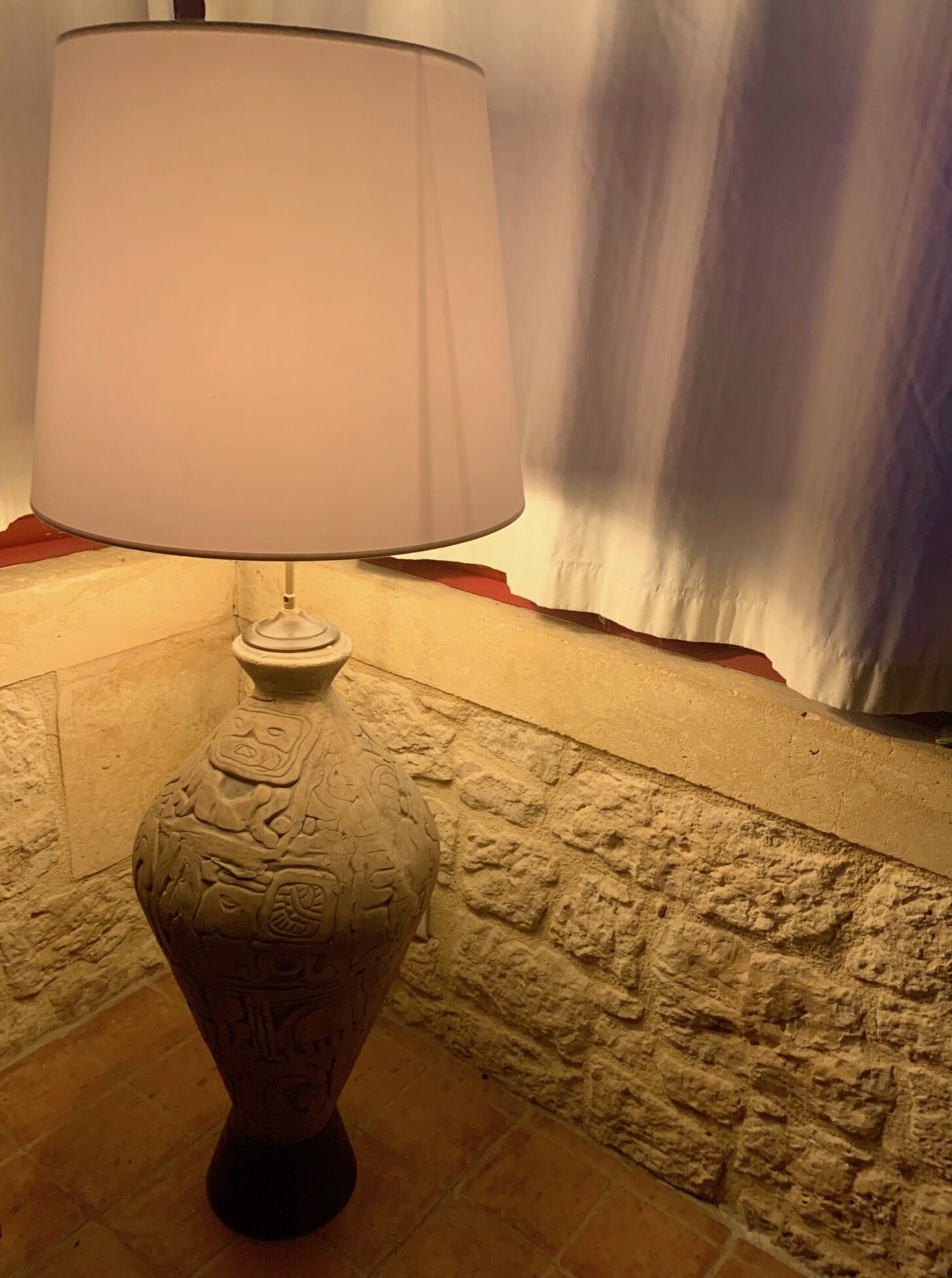 Vintage floor lamp, sculptural circa 60