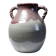 Vase en grès studio pottery Milly Finn, Royaume-Uni années 60-70