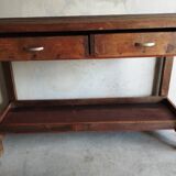 Old workbench with 2 large drawers