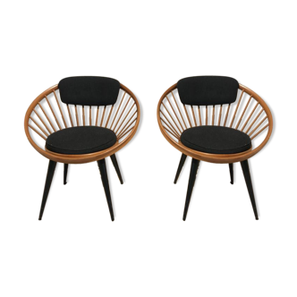 Pair of armchairs