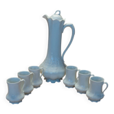 Giraud Limoges porcelain chocolate service