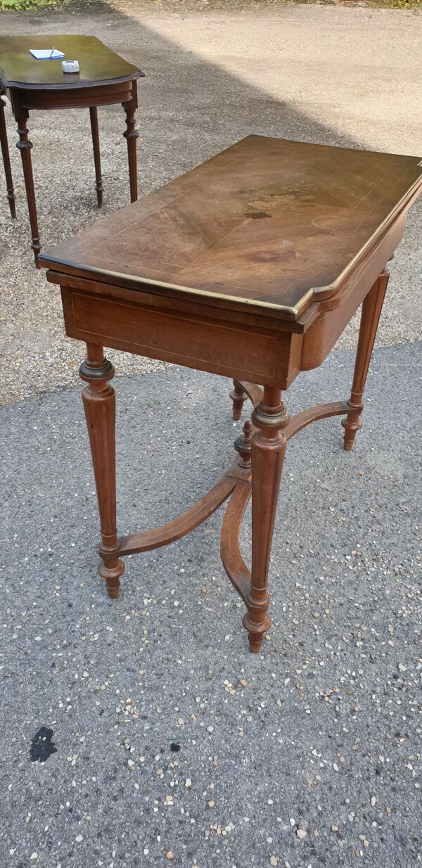 Table de jeux Louis XVl