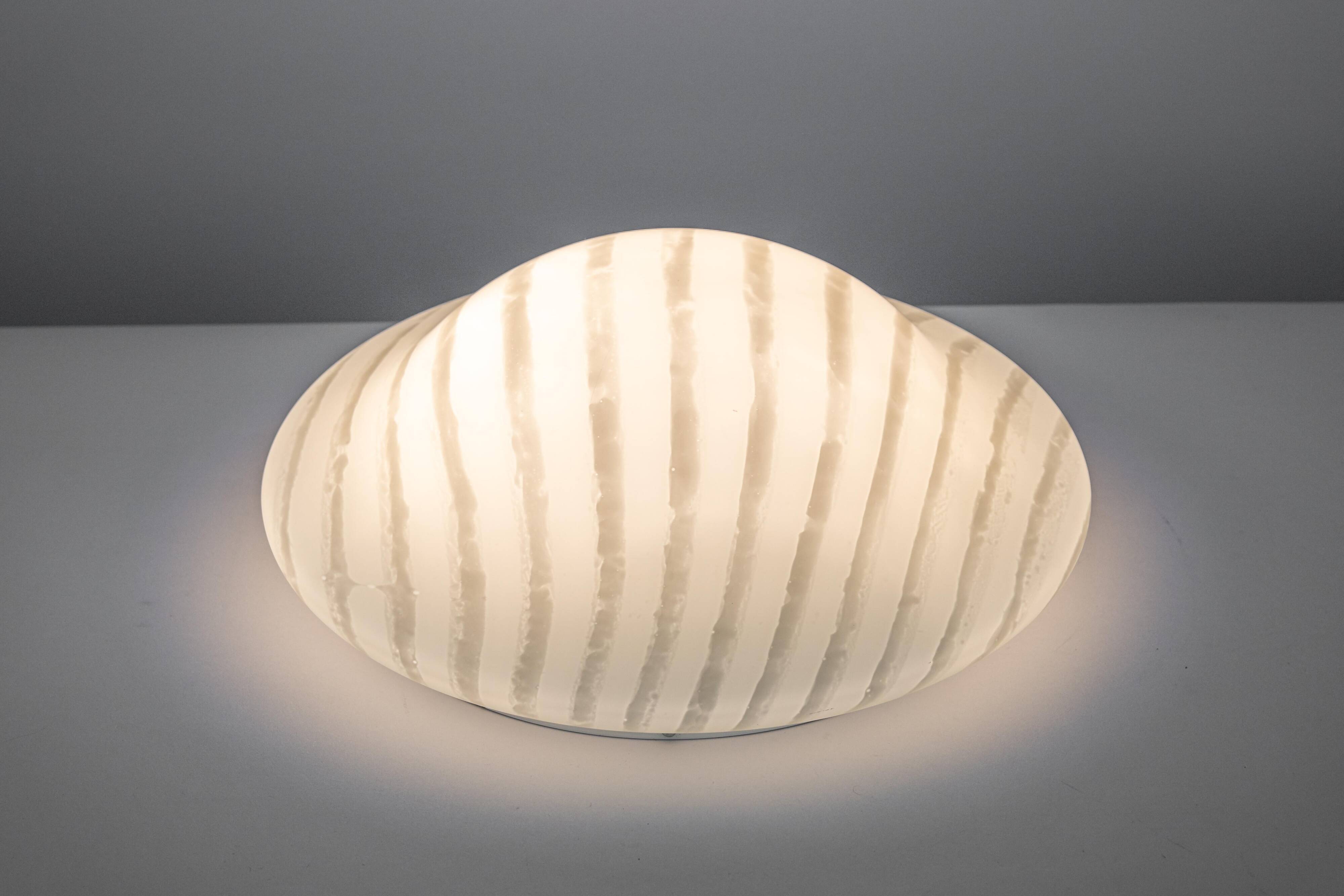 Wall Light in Glass by Peill & Putzler, Germany, 1970s