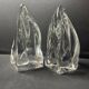 Pair of Daum France bookends