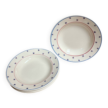 5 soup plates