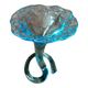 Swirling glass vase