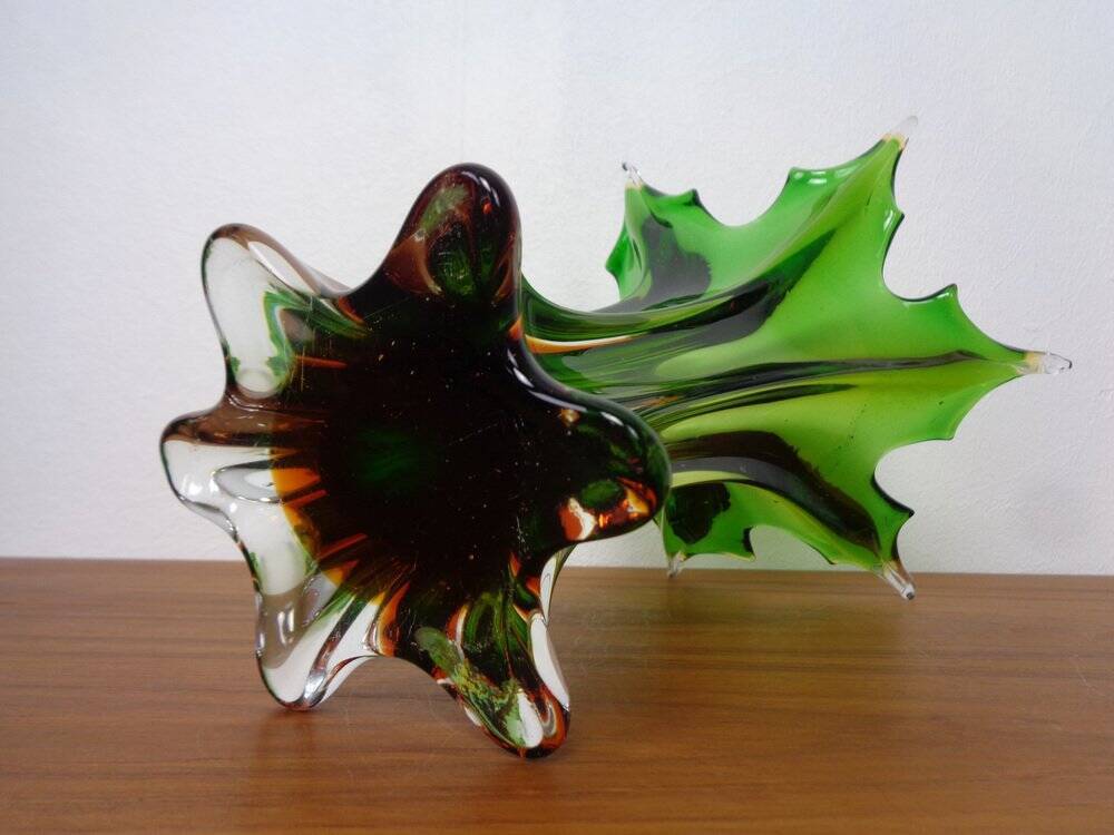 Murano Sommerso Glass Vase, 1960s