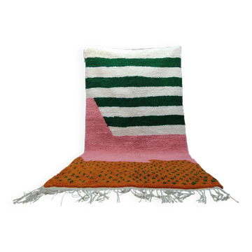 Tapis marocain fait main authentique 3 x 2 m