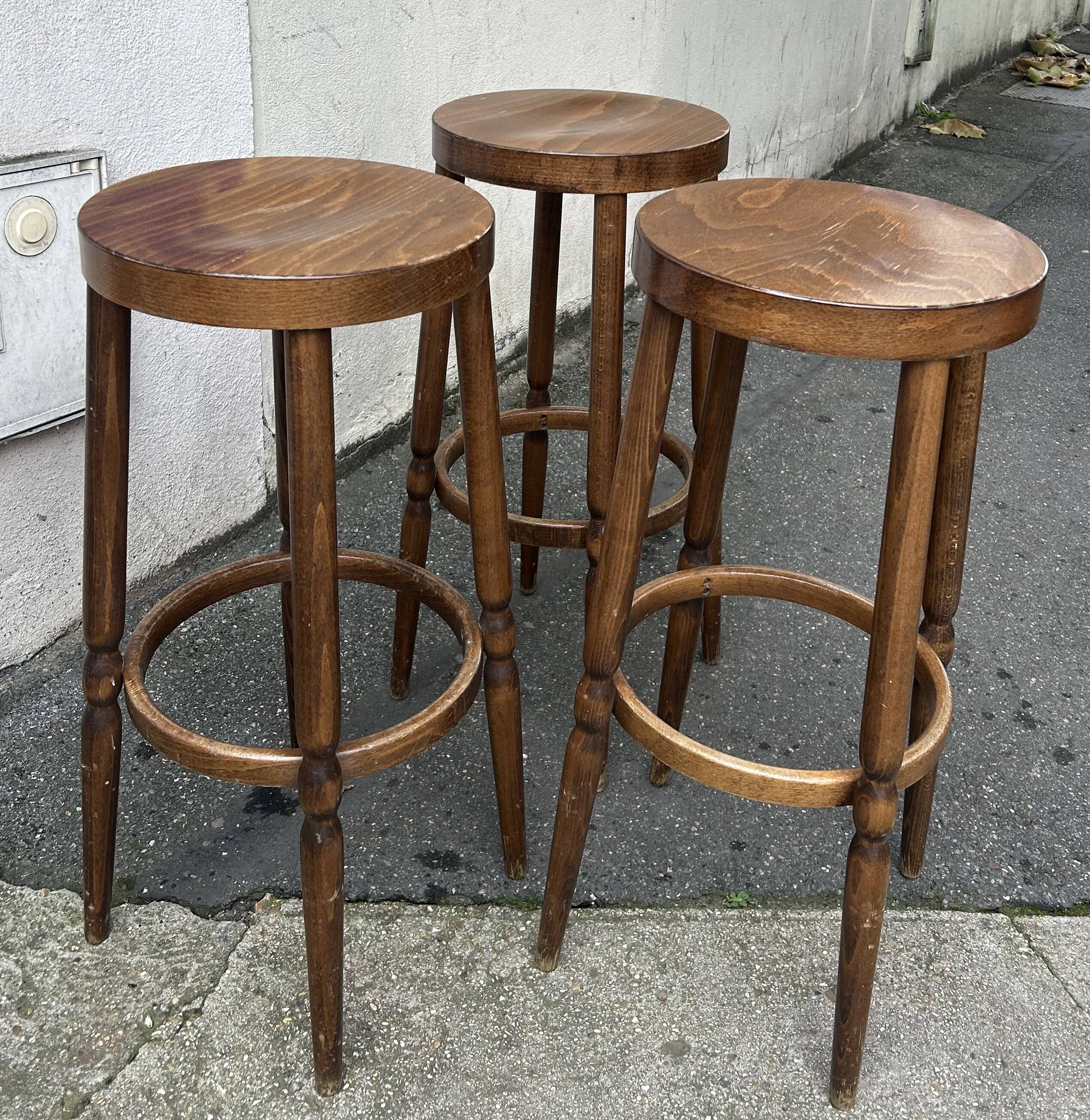 Tabouret de bar Baumann