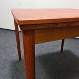 Danish design teak dining table by Poul Hundevad