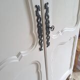 Armoire 2 portes style bressan