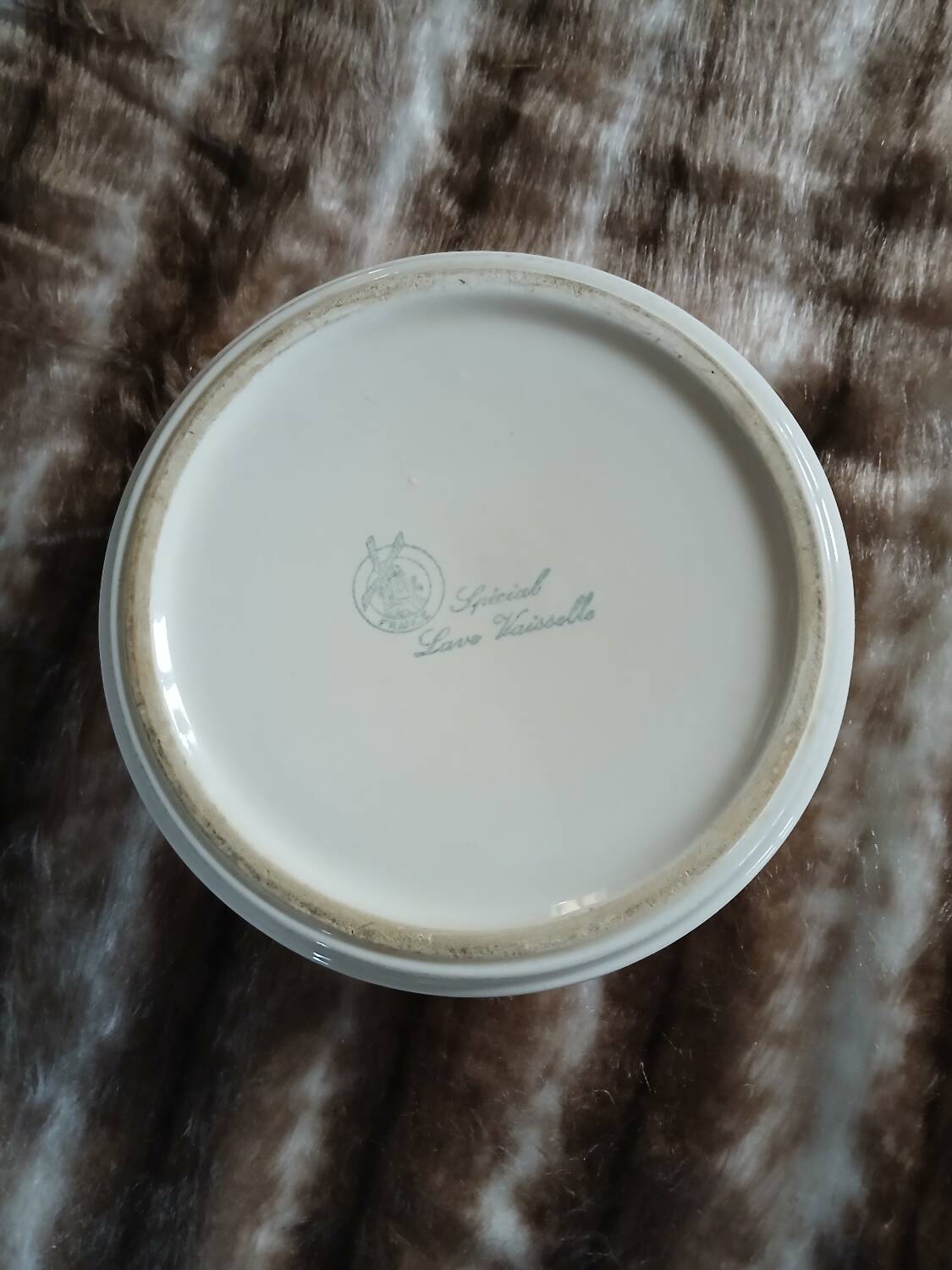 Vintage tableware set Moulin des Loups